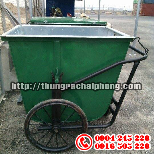bán xe tôn gom rác tại hải phòng
